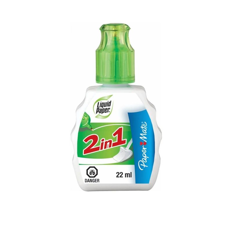 Botella Liquid Paper 2 En 1 Caja x12-1