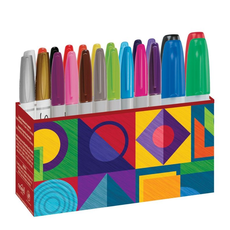 Marcadores Sharpie Puntas Surtidas Set 24 Colores-3