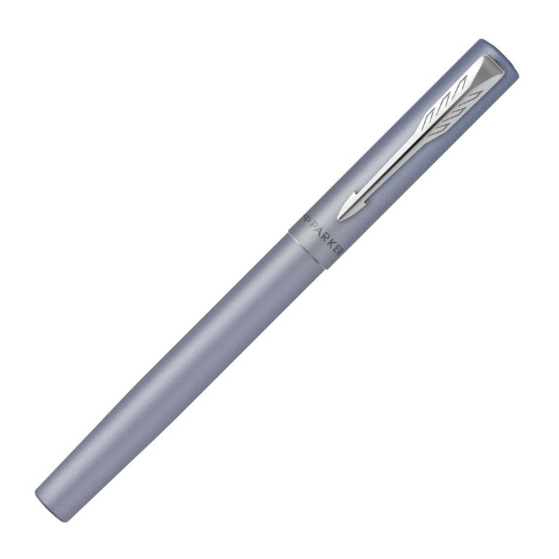 Boligrafo Roller Parker Vector XL Azul Plateado-2