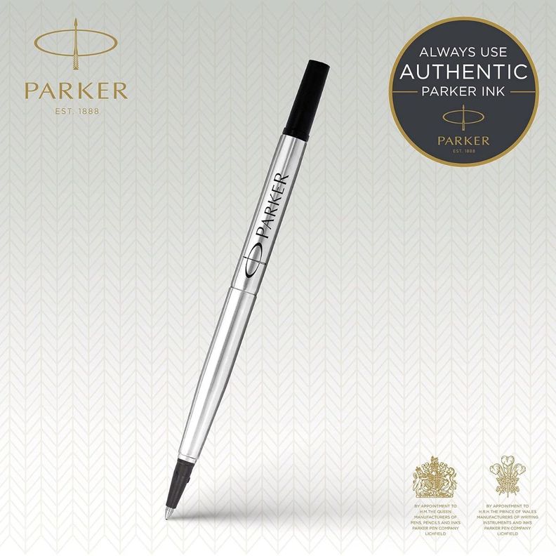 Repuesto Roller Ball Negro 0.5 Parker-1