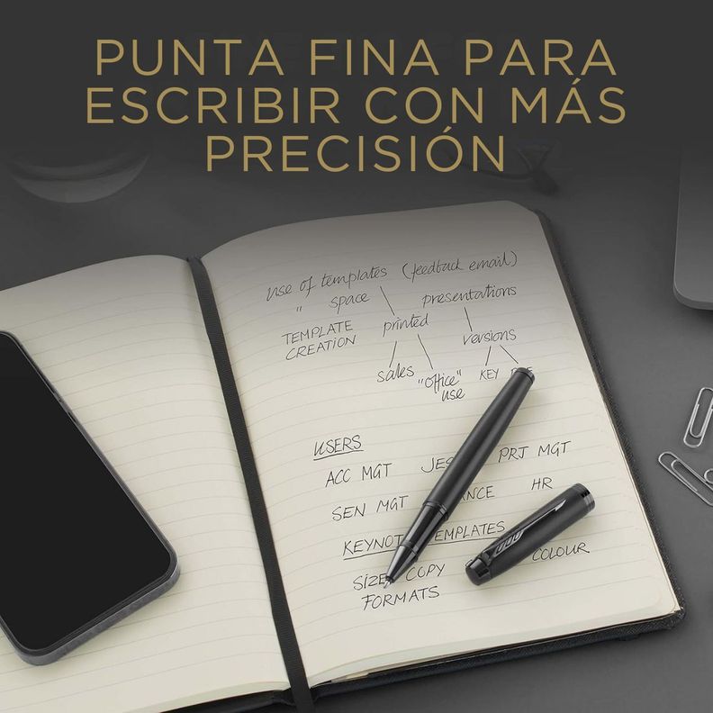 Repuesto Roller Ball Negro 0.5 Parker-4