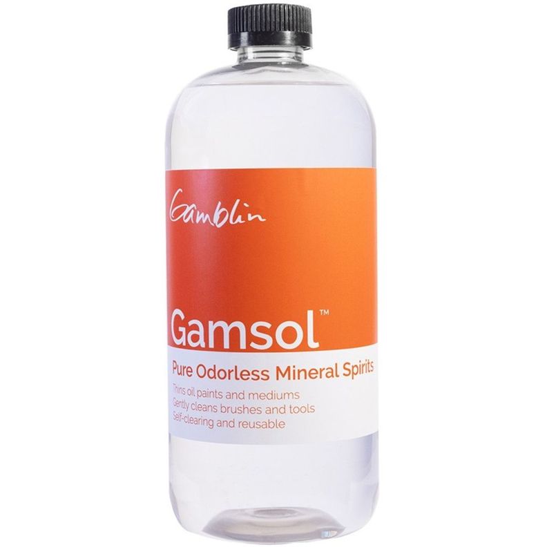 Gamsol Trementina Para Oleo Sin Olor 946 ml-1