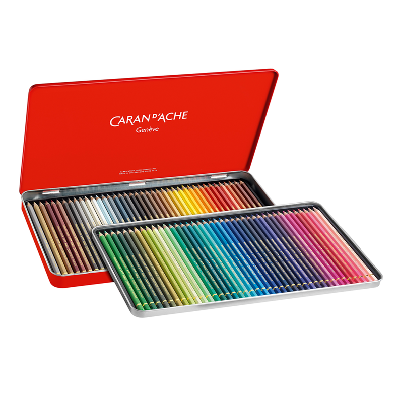 Lápices de Colores Pablo Caran d Ache Set 80-0