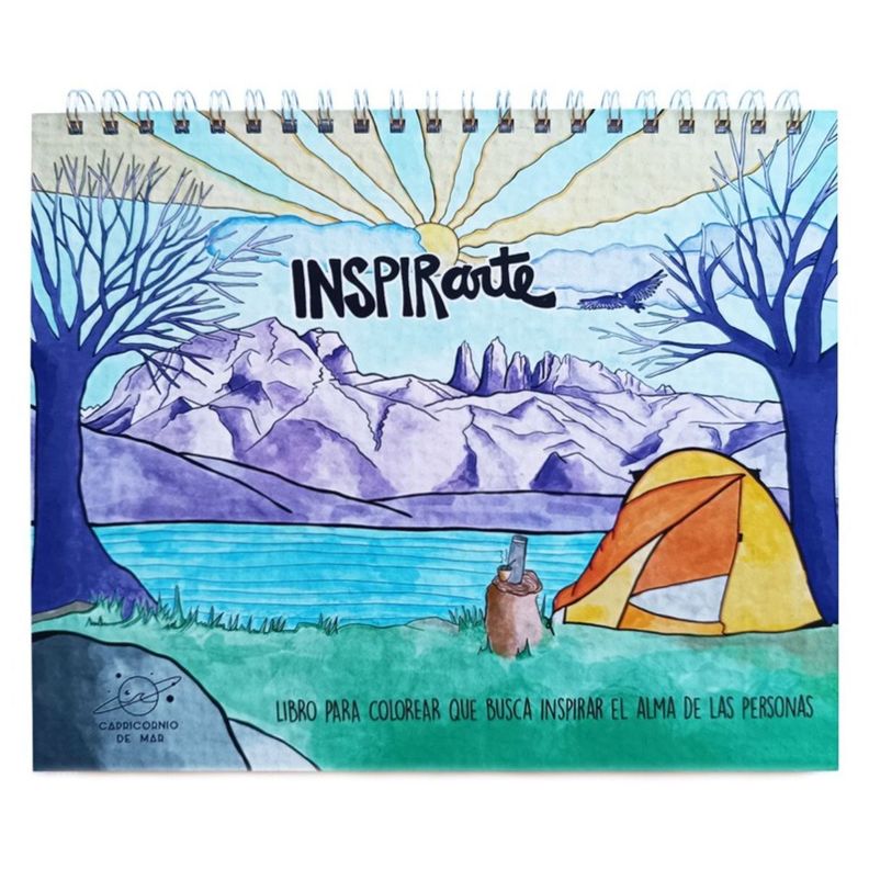 Libro para Colorear Inspirarte Capricornio de Mar-0