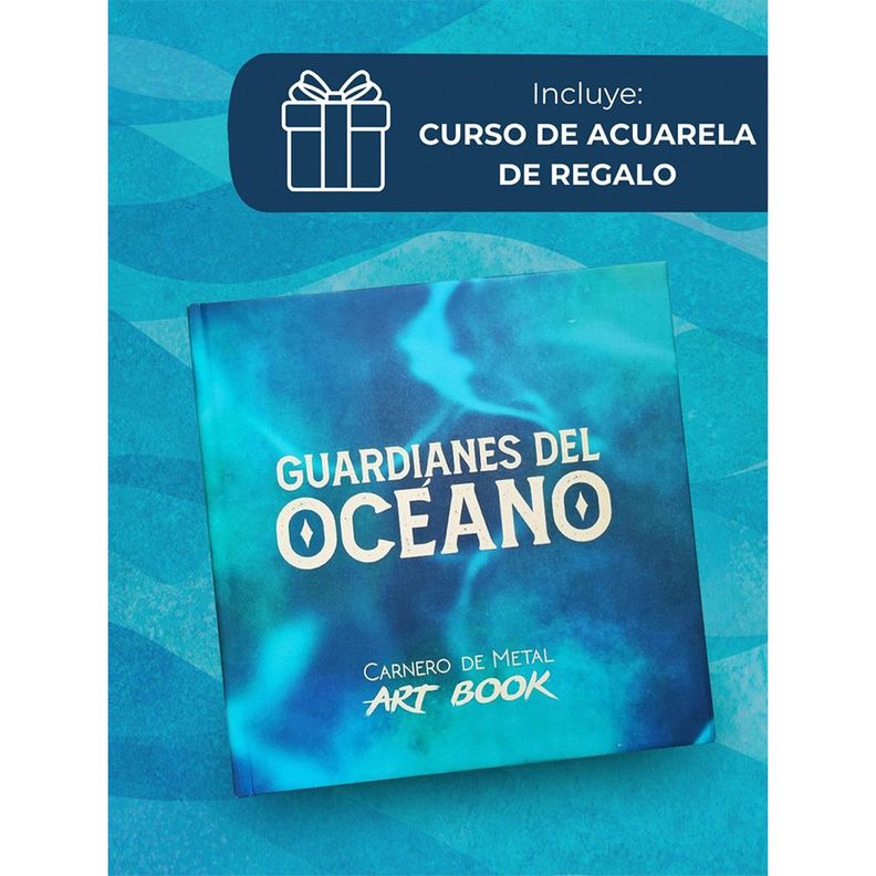Libro para Colorear Guardianes del Océano Carnero de Metal-0
