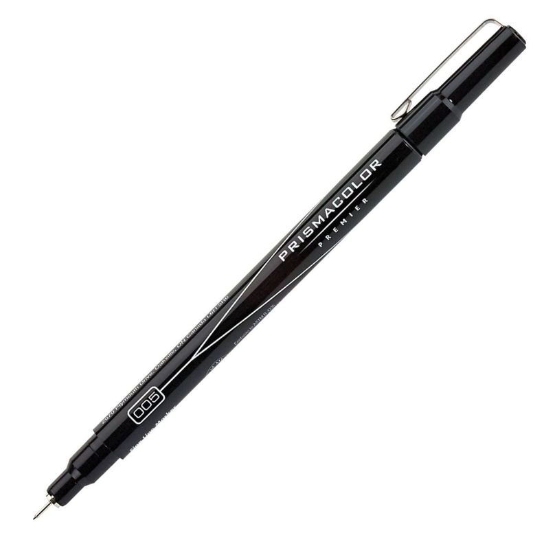 Tiralíneas Prismacolor Premier Set 5 Negros-4