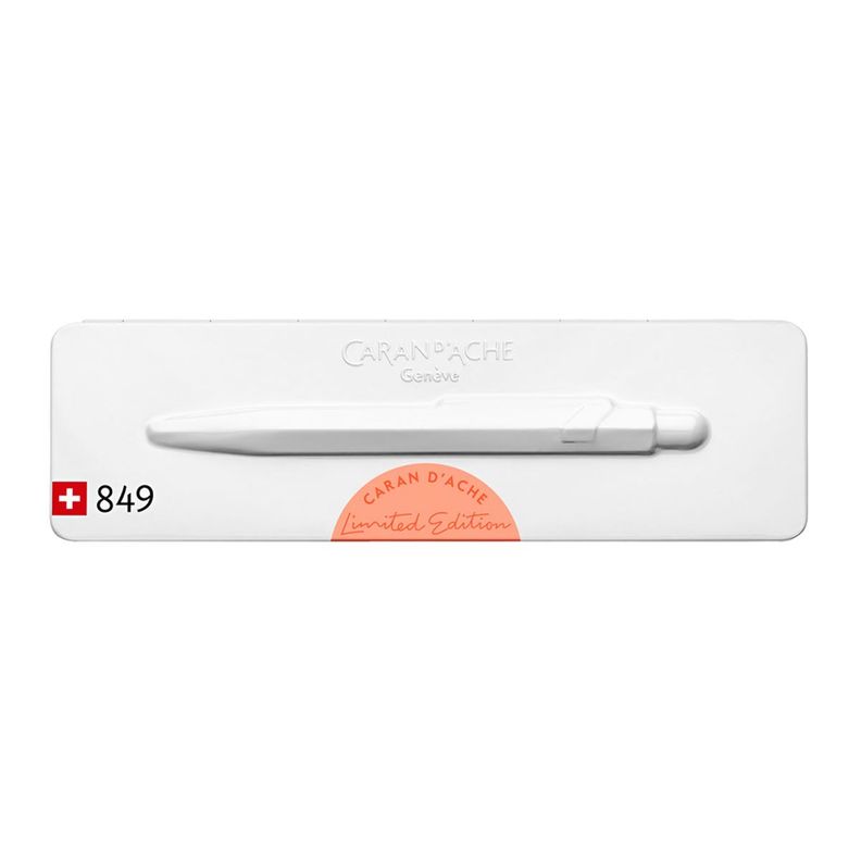 Bolígrafo Caran D Ache 849 Claim Your Style Mandarina-3