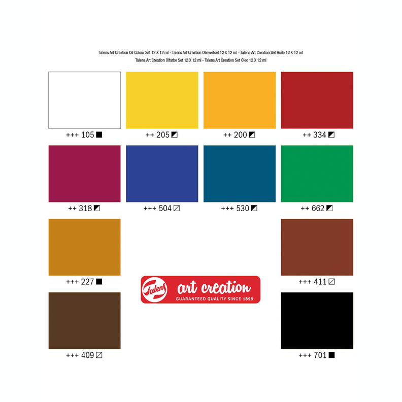 Óleo Art Creation Estuche 12 Colores 12ml-3