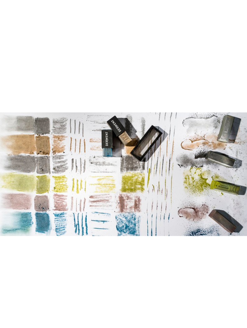 Barras Grafito de Color XL Derwent Set 6-3
