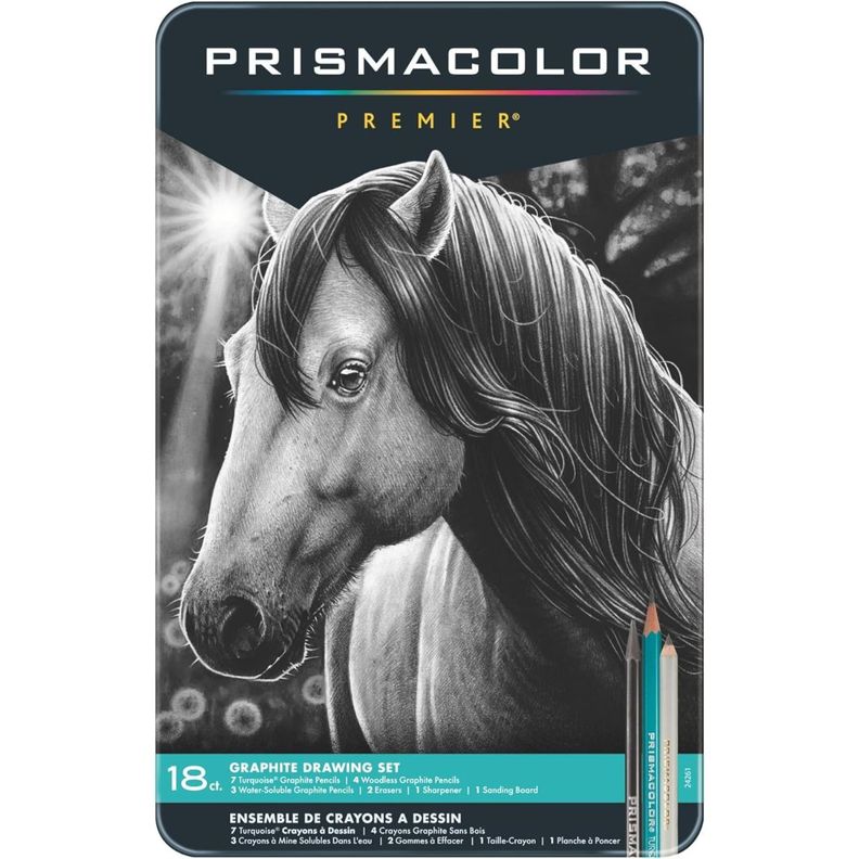 Lápices Grafitos Prismacolor Premier Set 18-1