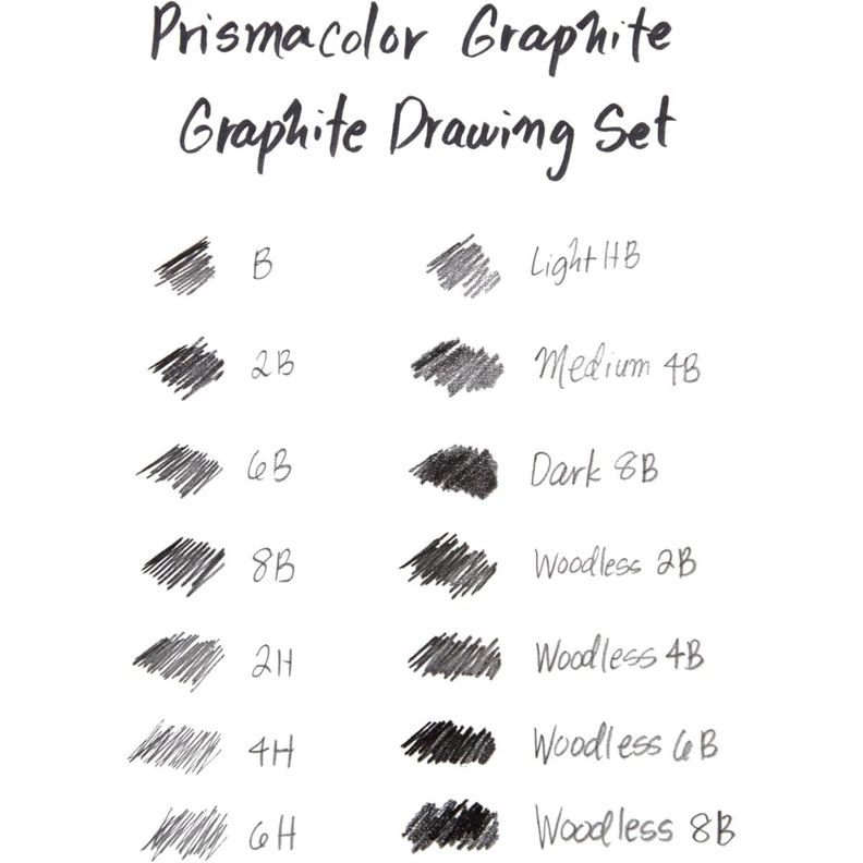 Lápices Grafitos Prismacolor Premier Set 18-4