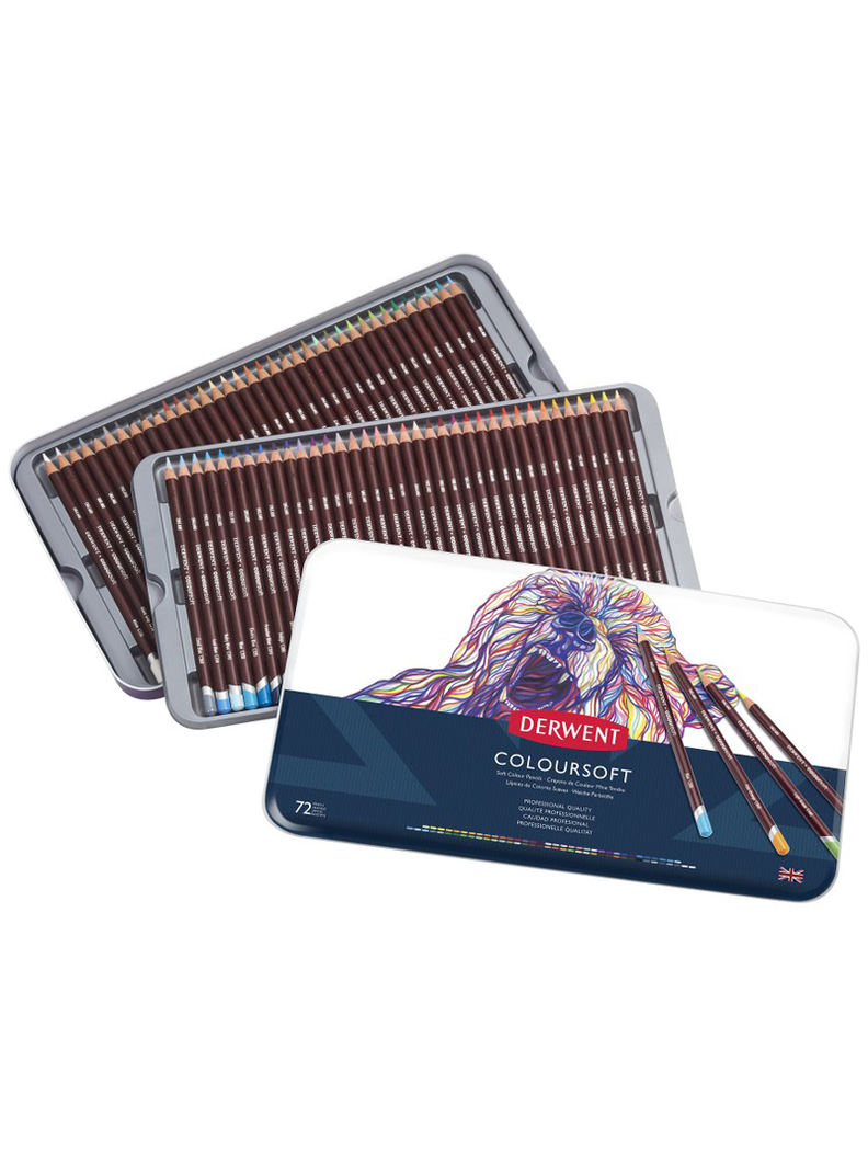Lápices De Colores Coloursoft Derwent Set 72-0