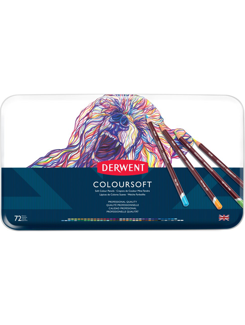 Lápices De Colores Coloursoft Derwent Set 72-1