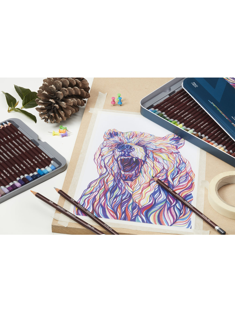Lápices De Colores Coloursoft Derwent Set 72-2