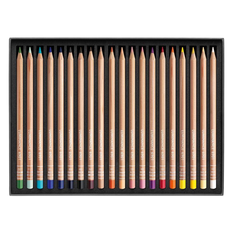 Lápices Luminance Caran d Ache Set 20 Colores-1