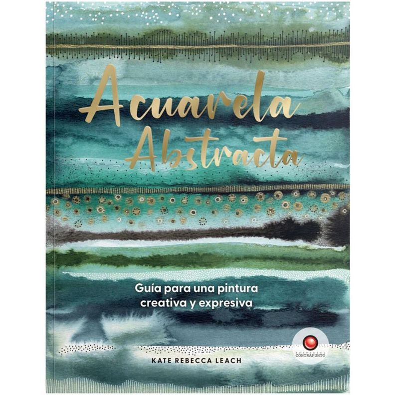 Libro Acuarela Abstracta Kate Rebecca Surtido