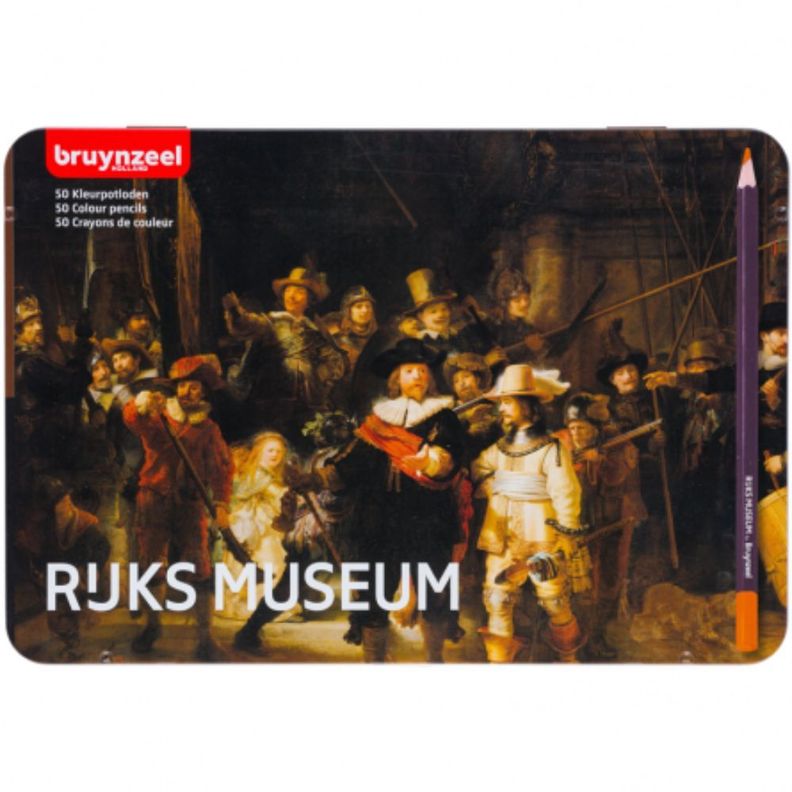Lápices de Colores Bruynzeel Rijks Museum Set 50 Colores-0