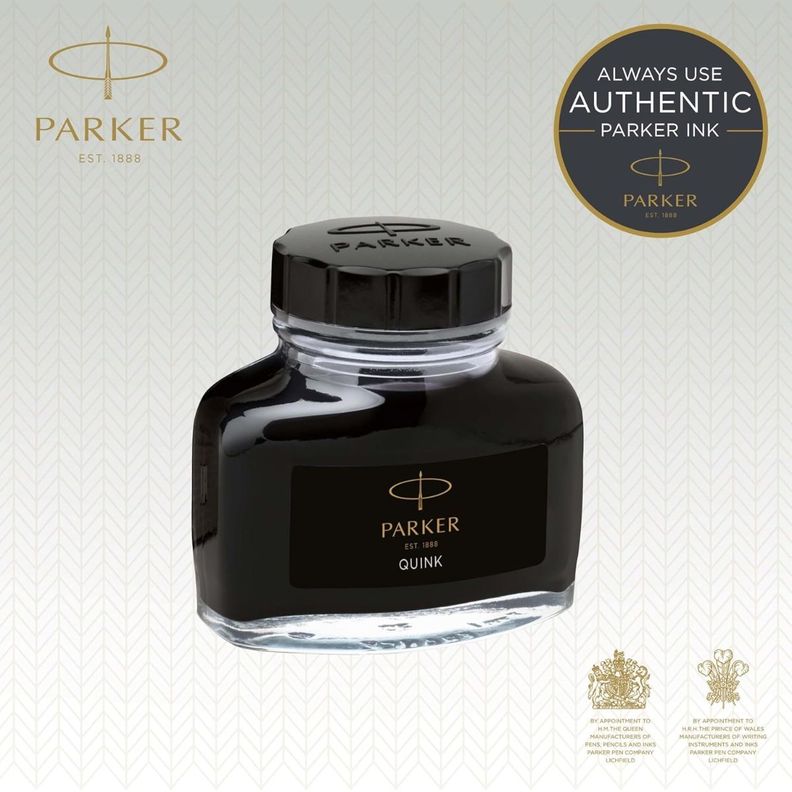 Tinta para Pluma Parker Negra Frasco 57ml-1