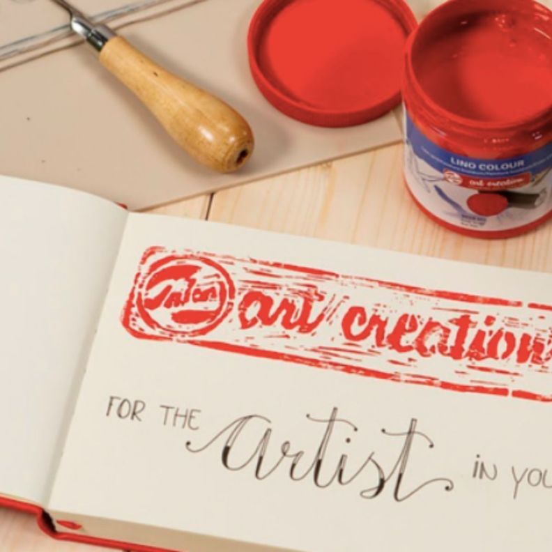 Libreta Art Creation Roja 13x21cm 140gr 80hjas.-1