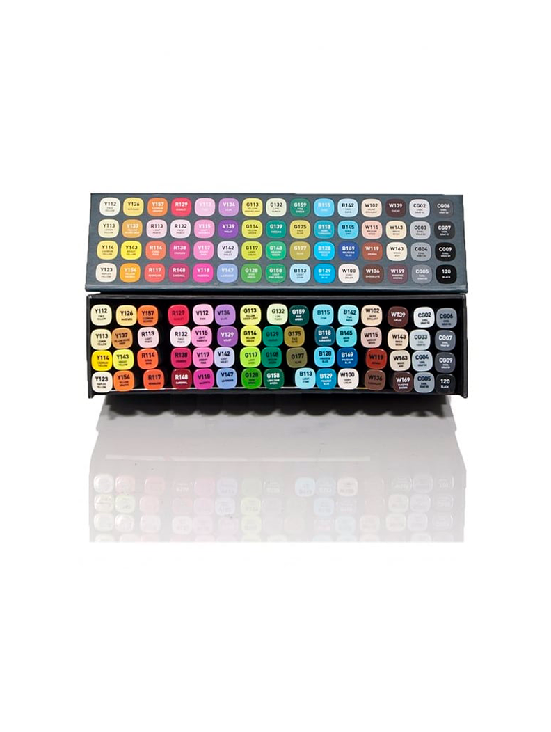 Marcadores Alpha Design Set A 60 Colores-2
