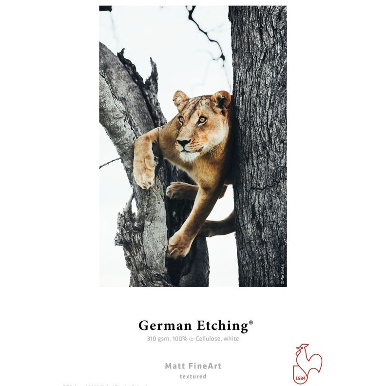 Papel Digital Hahnemuhle German Etching 310gr A3+ 25 Hojas-1