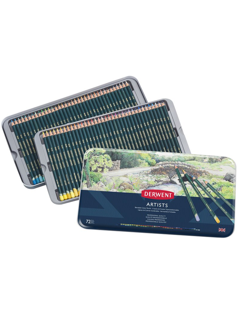 Lápices De Colores Artists Derwent Set 72-0