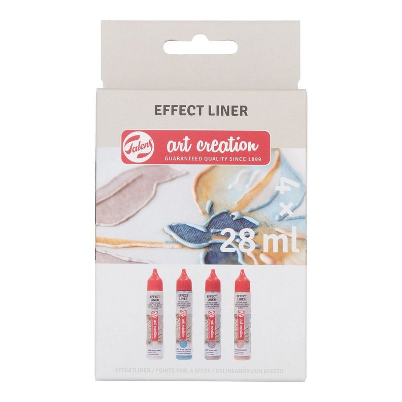 Pack 4 Delineador de Relieve Art Creation Aperlados 28ml-0