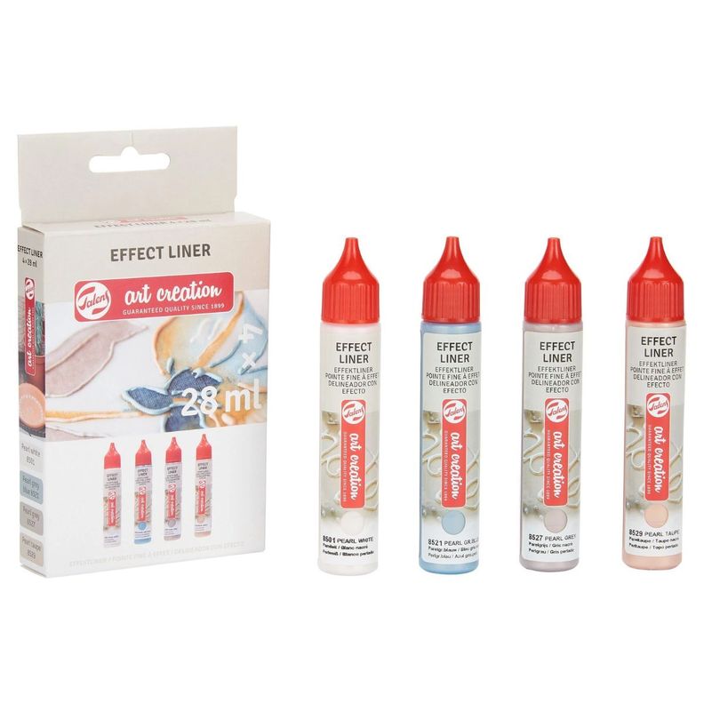 Pack 4 Delineador de Relieve Art Creation Aperlados 28ml-2