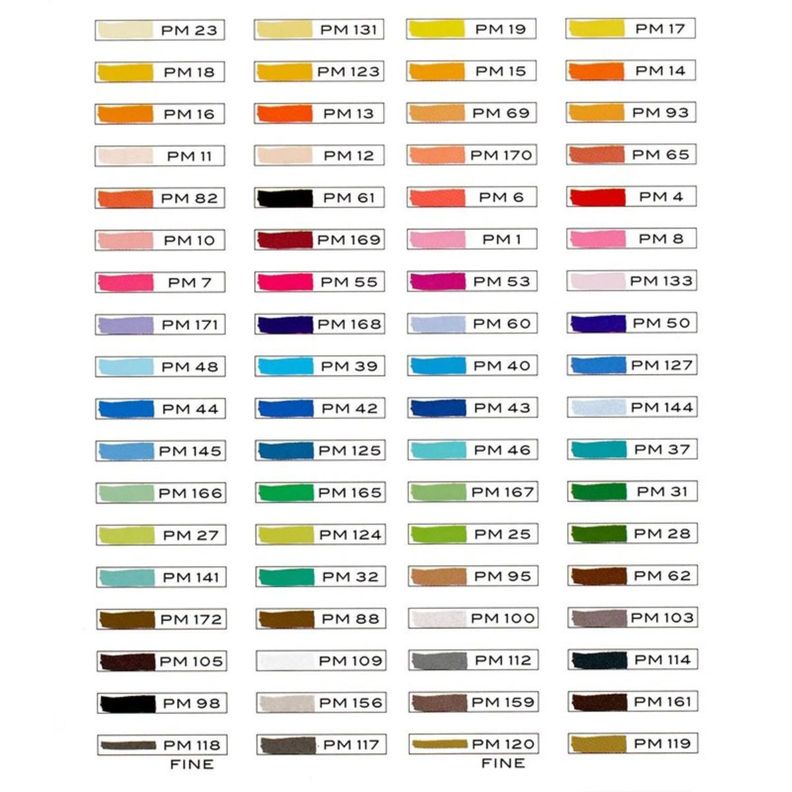Marcadores Prismacolor Premier 72 Colores-3