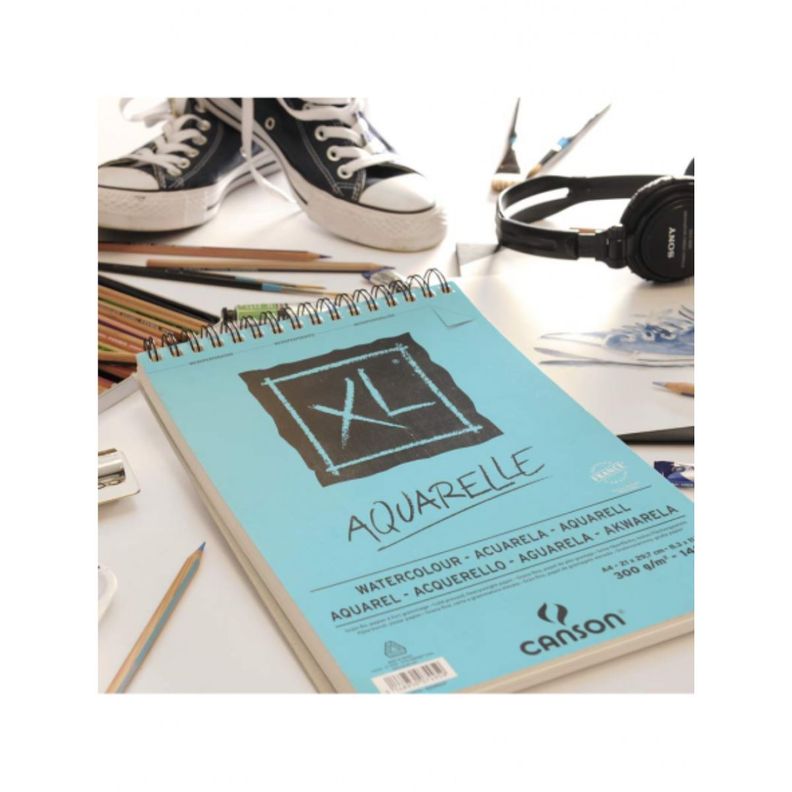 Croquera Acuarela Canson XL Aquarelle 300gr A3-3