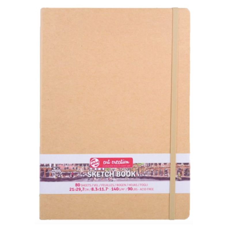 Libreta Art Creation Kraft 21x30cm 140gr 80hjas.-1