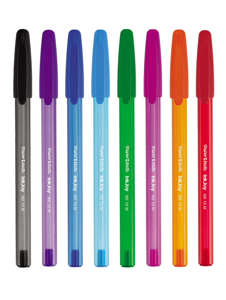 Boligrafo Inkjoy 100St Paper Mate Surtidos Canister X40-1
