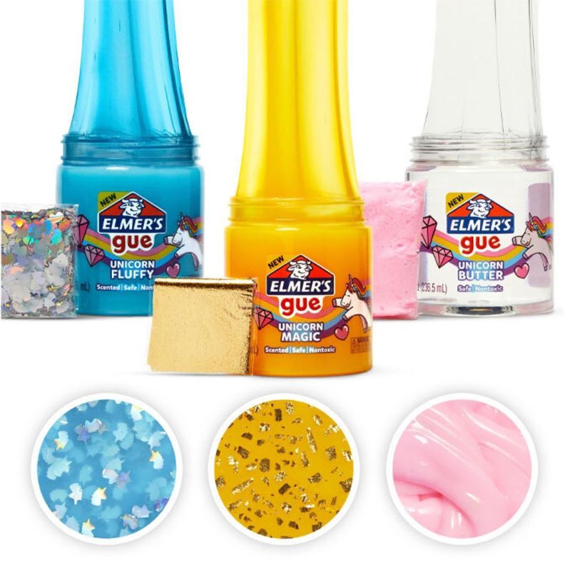 Kit Slime Unicornio 3 Unidades 236ml Elmers-1
