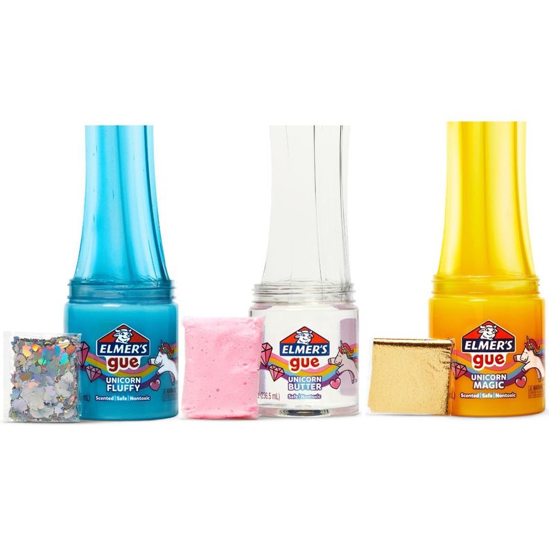 Kit Slime Unicornio 3 Unidades 236ml Elmers-3
