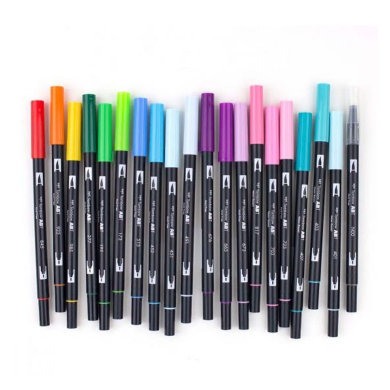 Set Marcadores Tombow Dual Brush Mezcla Perfecta 20 colores-2