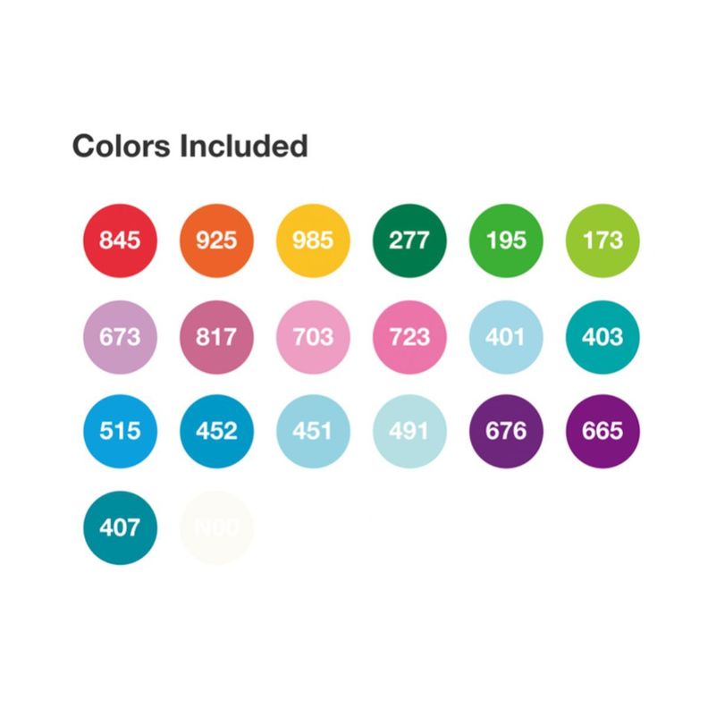 Set Marcadores Tombow Dual Brush Mezcla Perfecta 20 colores-3