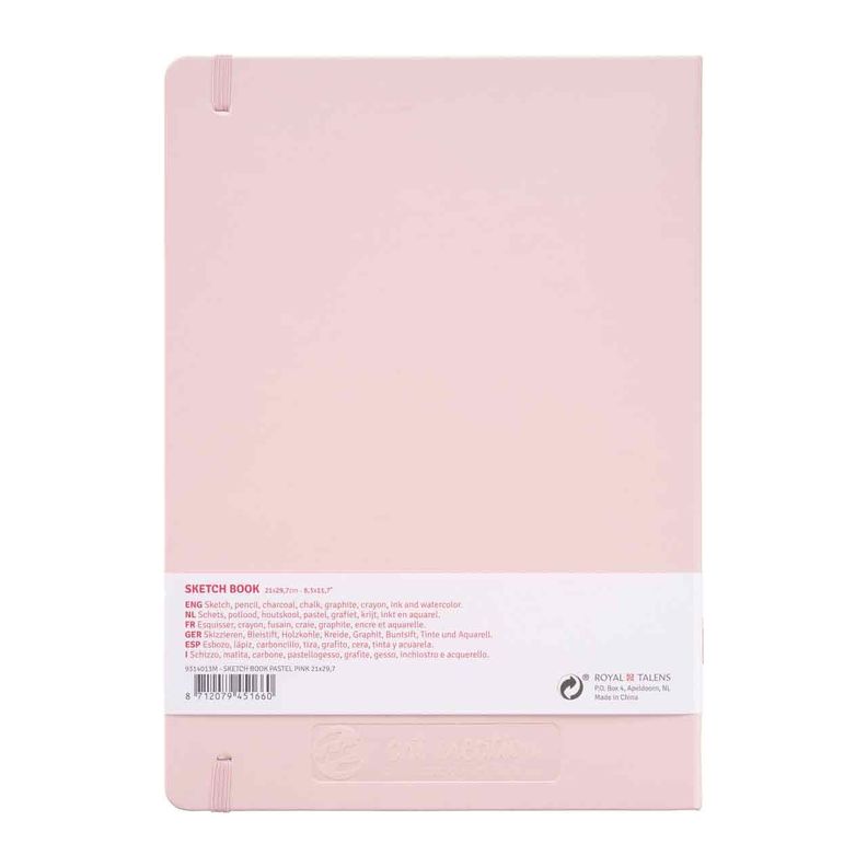 Libreta Art Creation Pastel Pink 21x30cm-1
