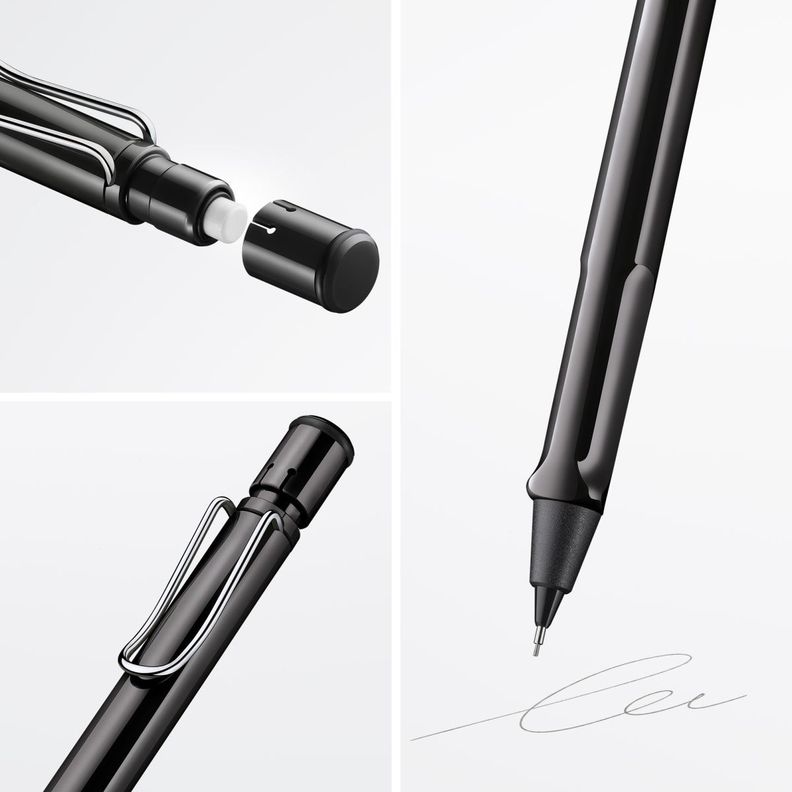 Portamina Lamy Negro Safari 0.5 mm-3