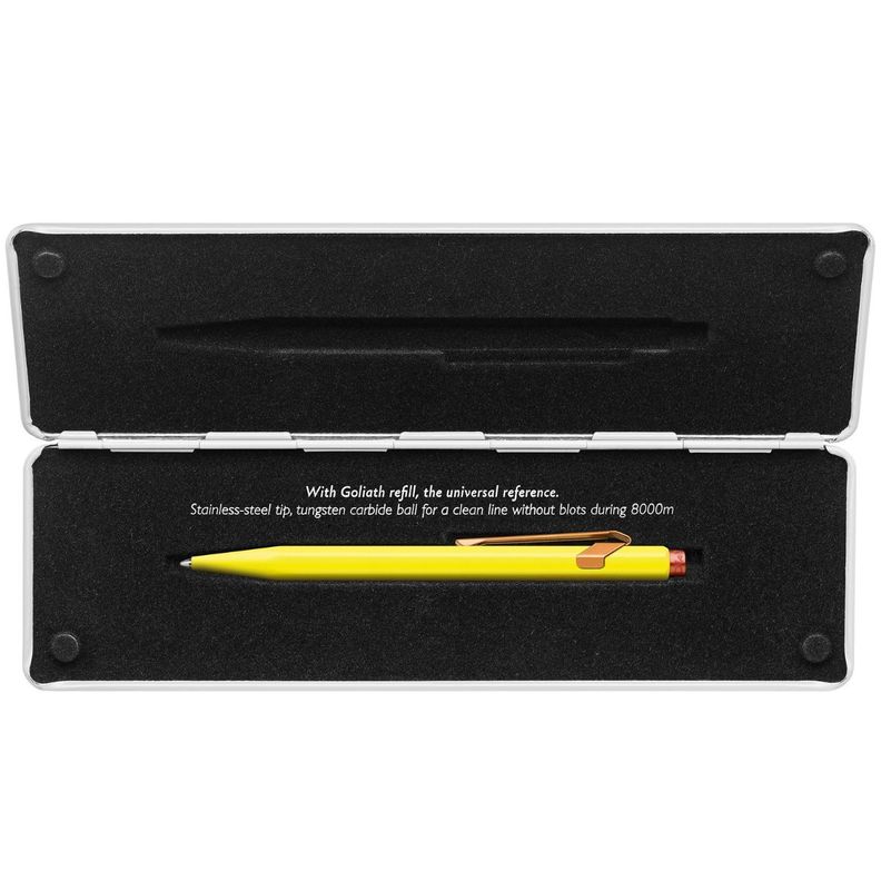 Bolígrafo Caran d Ache 849 Claim Your Style Canary Yellow-2