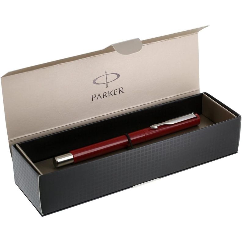 Roller Parker Vector Plástico Rojo Tinta Azul 0.7mm-3