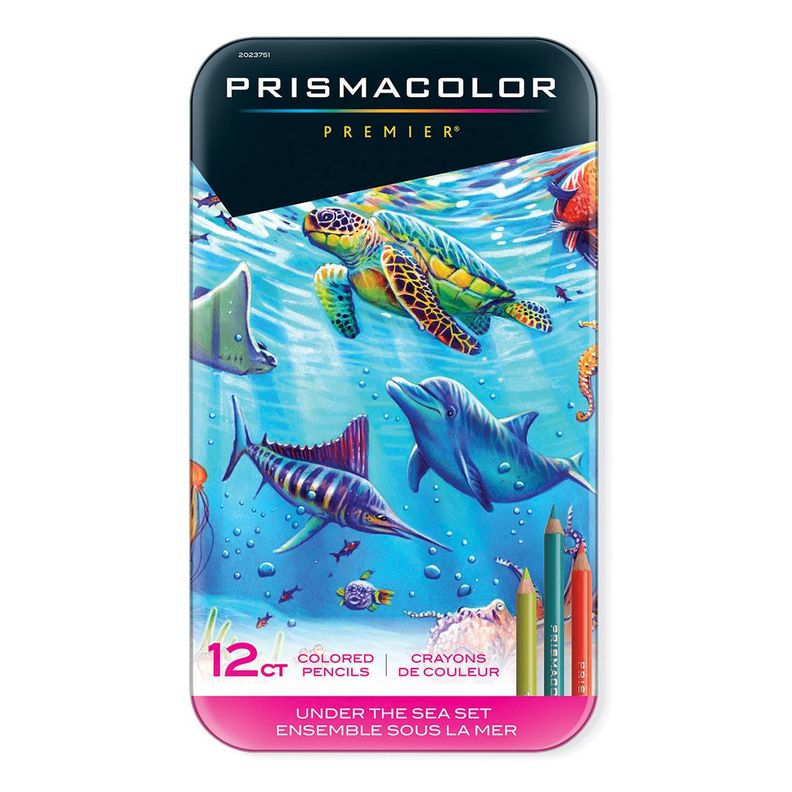 Set 12 Colores Prismacolor Premier Marinos Surtido