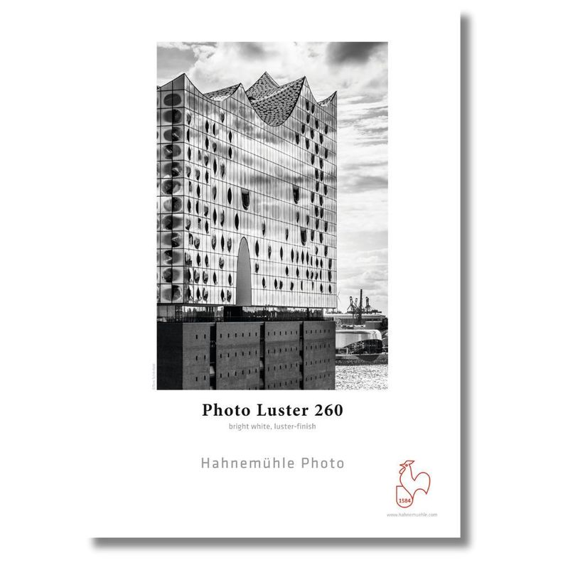 Papel Fotográfico Hahnemuhle Photo Luster 260gr 10x15cm 50h-0