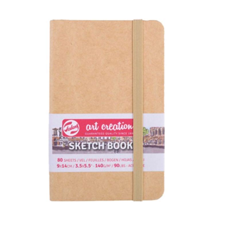 Libreta Art Creation Kraft 9x14cm 140gr 80hjas.-0