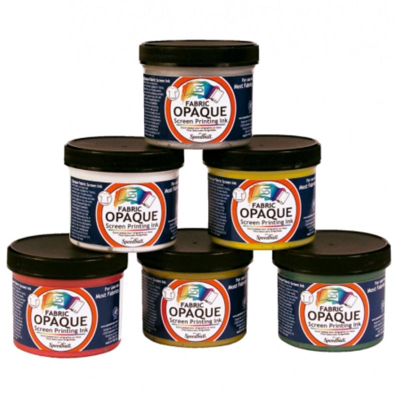 Tinta Para Serigrafía sobre Tela Opaca Speedball 6 Colores-1