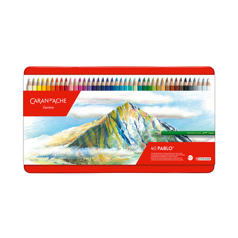 Lápices de Colores Pablo Caran D Ache Set 40-0