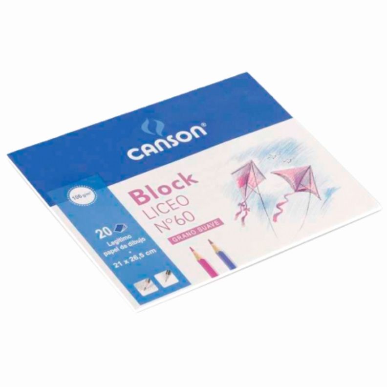Pack 15 Blocks de Dibujo Liceo 21x26 cm 106 gr 20hjs-0