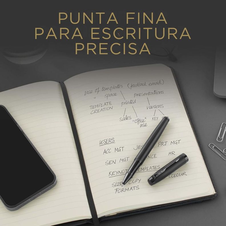 Repuesto Roller Ball Negro 0.7 Parker-4