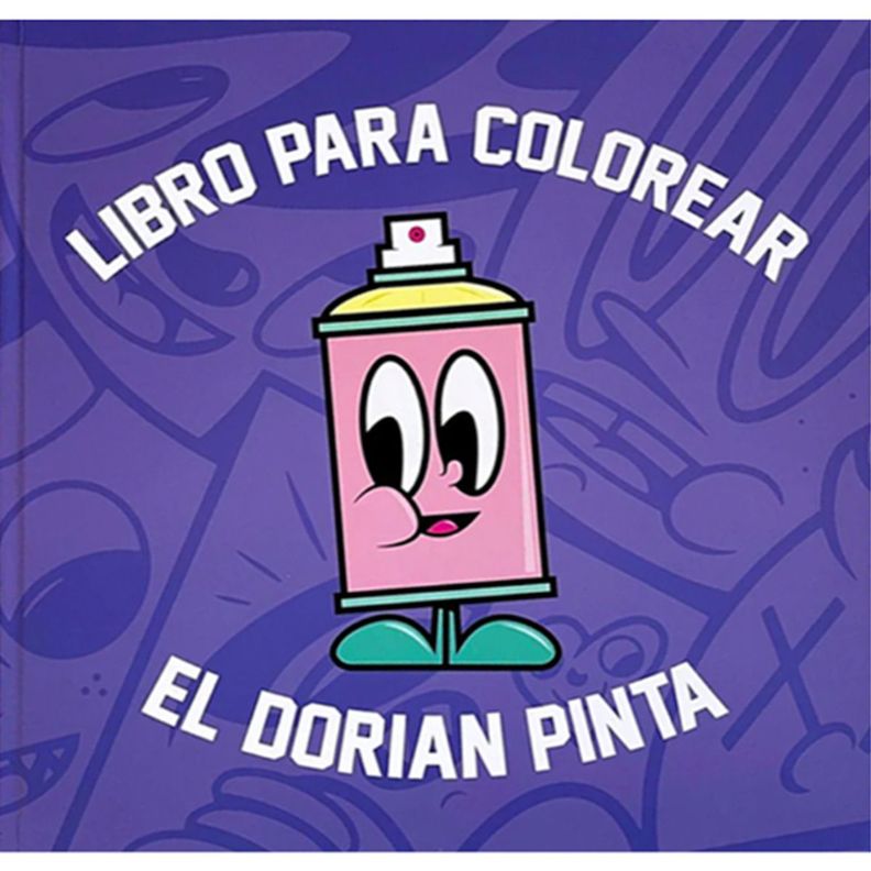 Libro para Colorear El Dorian Pinta Diego Zuñiga-0