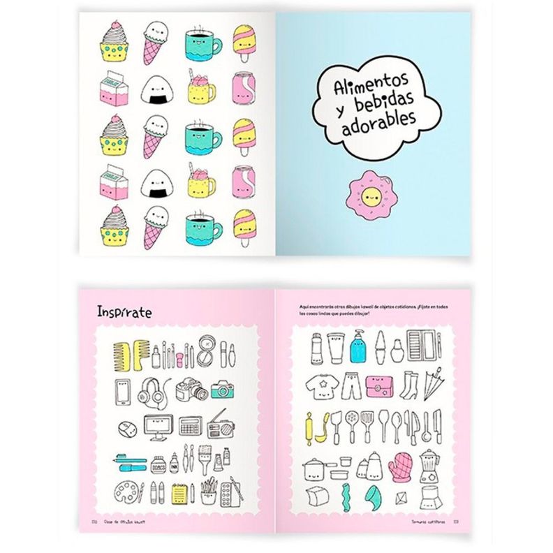 Libro Clase de Dibujos Kawaii Zainab Khan-1