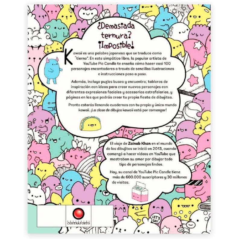 Libro Clase de Dibujos Kawaii Zainab Khan-3
